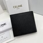 CELINE Black printing Short Wallet Size:11*10*5cm - 图片 4