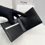 CELINE Black printing Short Wallet Size:11*10*5cm - 图片 7