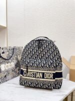 Dior Book Tote backpack blue size: 33*40*12cm - 图片 4