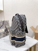 Dior Book Tote backpack blue size: 33*40*12cm - 图片 6