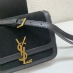 YSL solferino nubuck shoulder bag size: 19cm/23cm - 图片 6