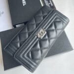 Chanel sheepskin Clutch bag with sliver hardware size: 19*10cm - 图片 9