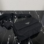 Prada Re-Nylon Three-piece set 1BD290 Shoulder bag black size: 24cmx*17.5cm*8.5cm - 图片 6