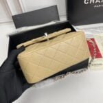 Chanel cf Square Fat 1115 sheepskin leather ginger size: 18*14*7cm - 图片 5