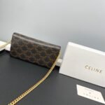 CELINE Presbyopia pattern black Chain bag 621663 Size:19*10.5*3.5cm - 图片 6