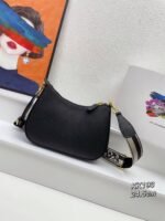Prada VITELLODAINO One shoulder SOFT cowhide crossbody bag 1BH193 size:24.5*15*7cm - 图片 4