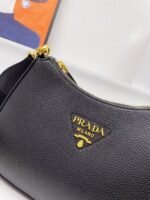 Prada VITELLODAINO One shoulder SOFT cowhide crossbody bag 1BH193 size:24.5*15*7cm - 图片 5