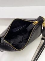 Prada VITELLODAINO One shoulder SOFT cowhide crossbody bag 1BH193 size:24.5*15*7cm - 图片 6