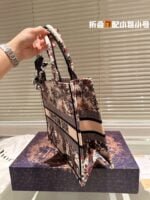 Dior book tote presbyopia with small wallet  size: 35cm - 图片 5