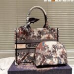 Dior book tote presbyopia with small wallet  size: 35cm