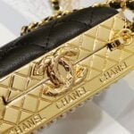 chanel22k dinner bag gold Pearl string size: 11*9*4.5cm - 图片 3