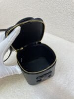 CELINE 23s Spring/Summer - Mini smooth leather makeup case Black 8080 Size: 9.5* 8* 9cm - 图片 6
