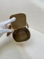 CELINE 23s Spring/Summer - Mini smooth leather makeup case Presbyopia pattern 8080 Size: 9.5* 8* 9cm - 图片 6