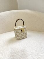 CELINE 23s Spring/Summer - Mini smooth leather makeup case Presbyopia pattern 8080 Size: 9.5* 8* 9cm - 图片 8
