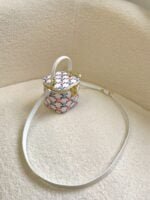 CELINE 23s Spring/Summer - Mini smooth leather makeup case Presbyopia pattern 8080 Size: 9.5* 8* 9cm - 图片 5