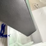 ???????????????????? cowhide Saffiano tote bag with leather strap black 1BA270 size: 33*25*11cm - 图片 5