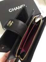 Chanel sheepskin wallet with gold and sliver hardware 50073 size: 15*10cm - 图片 22