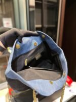 Chanel ramie cotton denim shopping bag beach bag size: 33* 32cm - 图片 8