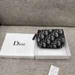 Dior Classic organ card pack with multiple slots Small zipper card bag 6113 size: 11*8*3cm - 图片 3