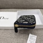 Dior Classic organ card pack with multiple slots Small zipper card bag 6113 size: 11*8*3cm - 图片 7