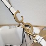 Dior saddle leather with Spaghetti straps white size: 25.5 *20 * 6.5cm - 图片 9