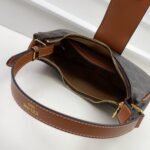 CELINE Arc de Triomphe Presbyopia pattern black Shoulder bag Underarm bag 3958 Size: 24*13cm - 图片 5