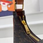 CELINE Arc de Triomphe Presbyopia pattern black Shoulder bag Underarm bag 3958 Size: 24*13cm - 图片 9