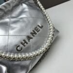 CHANEL Pearl garbage bag sliver size: 23*28*22*7cm - 图片 2