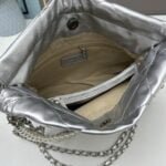 CHANEL Pearl garbage bag sliver size: 23*28*22*7cm - 图片 8