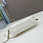 CHANEL Pearl garbage bag white size: 23*28*22*7cm - 图片 3