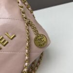 CHANEL Pearl garbage bag pink size: 23*28*22*7cm - 图片 8