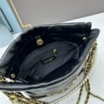 CHANEL Pearl garbage bag black size: 23*28*22*7cm - 图片 7