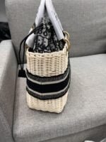 Dior bamboo basket woven Princess Diana - 图片 3