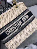 Dior bamboo basket woven Princess Diana - 图片 2