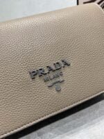 Prada renovate shoulder bag grey 55139 Size:24*15*10.5cm - 图片 2