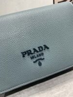 Prada renovate shoulder bag blue 55139 Size:24*15*10.5cm - 图片 2