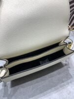 Prada renovate shoulder bag cream white 55139 Size:24*15*10.5cm - 图片 4