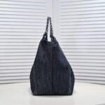 Chanel Denim shopping bag with a small wallet - 图片 3