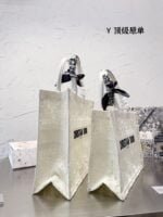 Dior Book Tote Oblique design bag white size: 35cm/42cm - 图片 3