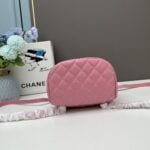 Chanel 23s Salzburg cowhide backpack 917 pink size: 25*20*12cm/23*18*10cm - 图片 4