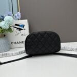 Chanel 23s Salzburg cowhide backpack 917 Black size: 25*20*12cm/23*18*10cm - 图片 4
