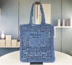 Prada Raffia fiber tote bag 7 colors 1BG393 size: 38*36*3cm - 图片 7