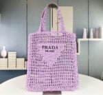 Prada Raffia fiber tote bag 7 colors 1BG393 size: 38*36*3cm