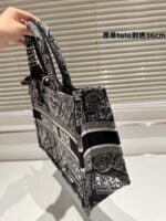 Dior Book tote INLIGHTS Printing shopping bags size: 42cm/ 36cm - 图片 6