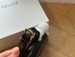 CELINE TRIOMPHE Crossbody bag Black/White/Brown/red  20cm - 图片 4