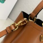 Prada Panier Plain cowhide Bucket bag brown size: 15*16*9.5cm - 图片 6