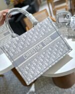 Dior embroidery Book 23 tote shopping bags size: 20cm/26cm/35cm/41cm - 图片 3