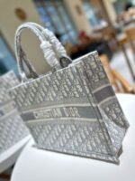 Dior embroidery Book 23 tote shopping bags size: 20cm/26cm/35cm/41cm - 图片 4
