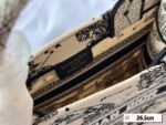 Dior Three-dimensional embroidery Book 23 tote shopping bags size: 26.5*21cm/36*28 cm - 图片 7