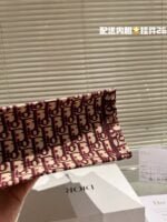 Dior Oblique Book tote shopping bags red size: 26cm - 图片 3